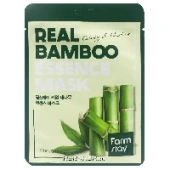 Тканевая маска для лица с экстрактом бамбука Real Bamboo Essence Mask FarmStay, Корея, 23 мл
