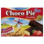 Шоколадные пирожные со вкусом клубники Чоко Пай Choco Pie Long Virosco (12 шт.), Вьетнам.