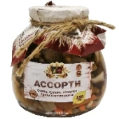 Маринованные грибы Ассорти (опята, грузди, вешенки) &quot;Сыта-Загора&quot;, 550 мл