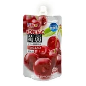 Желе питьевое с конняку со вкусом черешни Blike, Китай, 160 г