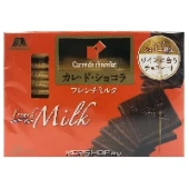 Шоколад «Французское молоко» Carre de chocolat Morinaga, Япония, 102 г