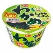 Суп-лапша с соевым соусом, морской капустой и вакамэ «Дайкоку» DAIKOKU (чашка), Япония, 100 г.