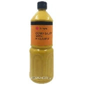 Соус Карри с ананасом на основе растительных масел Tamaki, 1 л.