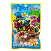 Жевательные конфеты ассорти 7 вкусов Fushigi Soda Coris, Япония, 48 г