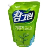Средство для мытья посуды, фруктов и овощей Зеленый чай Chamgreen Lion, Корея, 1200 мл