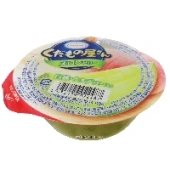 Фруктовое желе с кусочками фруктов (дыня, персик, кокос) Tarami, Япония, 160 г