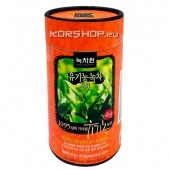 Элитный органический листовой зеленый чай Woojeon Nokchawon (туба), Корея 50 г