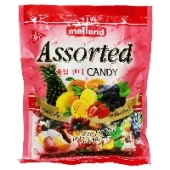 Леденцовая карамель фруктовое ассорти Assorted Candy Melland, Корея, 250 г