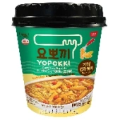Рисовые клецки с лапшой (рапокки) в соусе Карри Curry Yopokki, Корея, 145 г