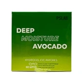 Гидрогелевые патчи питательные против морщин с экстрактом авокадо Hydrogel Eye Patches Deep Moisture Avocado PSLAB (60 шт.), Корея