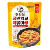 Рисовые палочки Токпокки с острым соусом Карбонара (пауч) Tteokbokki Spicy Carbonara for Pan-frying Cook-Tok, Корея, 140 г