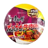 Лапша б/п со вкусом острой говядины с сычуаньским перцем Kangshifu, Китай, 108 г