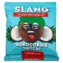 Кокосовые чипсы с морской солью Slang, 30 г Кокосовые чипсы с морской солью Slang, 30 г