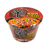 Лапша б/п Шин Рамен жареная острая (Shin Ramyun Stir Fry) Nongshim, Корея, 105 г
