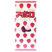 Шоколадные конфеты с натуральной клубникой Apollo Meiji, Япония, 46 г