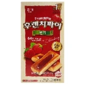 Печенье "Французский пирог" со вкусом клубники Haitai, Корея, 192 г