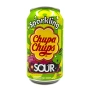 Газированный напиток «Кислое зеленое яблоко» Chupa Chups, Корея, 345 мл