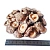 Грибы Шиитаке средние сушеные 250 г (развес.)
