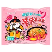 Острая лапша со вкусом курицы в соусе карбонара Samyang, Корея, 130 г