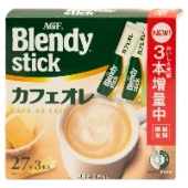Кофейный напиток с молоком и сахаром Blendy Stick AGF, Япония, 27*8,8 г