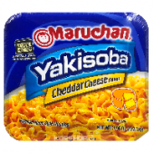 Лапша б/п Якисоба со вкусом сыра чеддар Yakisoba Maruchan, США, 112,5 г