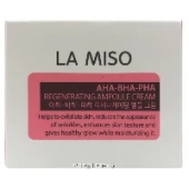 Обновляющий ампульный крем для лица с AHA, BHA и PHA кислотами La Miso, Корея, 50 мл