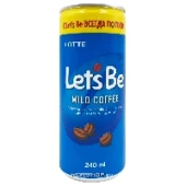 Кофейный напиток Mild Let's Be (Летс Би) Lotte, Корея, 240 мл