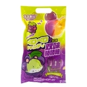Леденцовые конфеты на палочке с двойным вкусом винограда Lolli Pop Guandong Lefen, Китай, 78 г