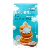 Печенье мини сэндвич со сливочным вкусом Guandong Lefen, Китай, 180 г