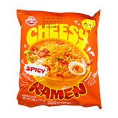 Лапша б/п Рамен острый со вкусом сыра/Чизи Рамен Cheesy Ramen Spicy Otoki (Ottogi), Корея, 111 г