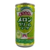 Напиток б/а газ. со вкусом сливочной дыни Melon Cream Sangaria, Япония, 190 мл