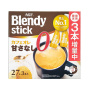 Кофейный напиток с молоком без сахара Blendy Stick AGF, Япония, 249 г