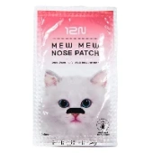 Очищающие полоски для носа с каолином и порошком древесного угля Mew Mew Yuricos, Корея