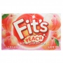 Жевательная резинка со вкусом желтого и белого персика Fit’s Peach Lotte, Япония, 24,6 г