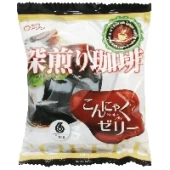 Желе Конняку со вкусом кофе Yukiguni Aguri (6 шт.), Япония, 108 г.
