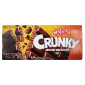 Хрустящий шоколад с рисовыми хлопьями Crunky Lotte, Корея, 34 г