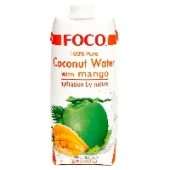 Кокосовая вода с соком манго Foco, Вьетнам, 330 мл