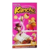 Шоколадные шарики Канчо (Kancho Choko) Lotte, 42 г