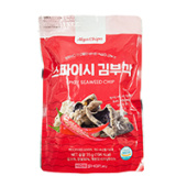 Снеки из морских водорослей острые в хрустящем кляре AlgaChips, Корея, 35 г