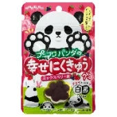 Жевательный мармелад с ягодным вкусом &quot;Счастливые лапки панды&quot; Happy Nikukyu Senjaku, Япония, 32 г.