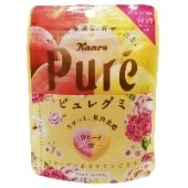 Жевательный мармелад со вкусом белого персика Pure Kanro, Япония, 63 г