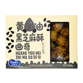 Песочное печенье с черным кунжутом Simlez, Китай, 260 г