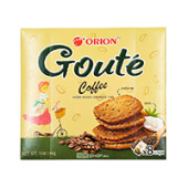 Затяжное печенье Гутэ Кофе Goute Coffee Orion, 144 г