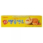 Печенье с арахисовой прослойкой Crown, Корея, 70 г