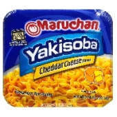 Лапша б/п Якисоба со вкусом сыра чеддар Yakisoba Maruchan, США, 112,5 г
