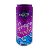 Газированный б/а напиток «Виноград» Grape Ooh Sunny Drink, Малайзия, 325 мл