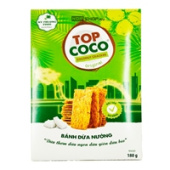 Кокосовые крекеры оригинальные Топ Коко (Top Coco), Вьетнам, 180 г Кокосовые крекеры оригинальные Топ Коко (Top Coco), Вьетнам, 180 г