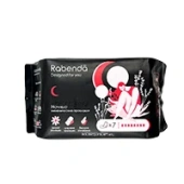 Прокладки гигиенические Night 318 мм Rabenda, Китай, 7 шт