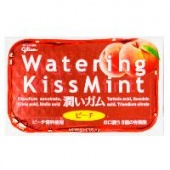 Жевательная резинка со вкусом персика Glico Waterring Kissmint, Япония, 16,7 г