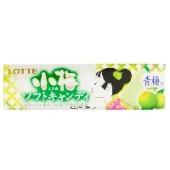 Мягкая жевательная конфета со вкусом зеленой сливы Koume Soft Candy Aome Lotte, Япония, 54 г